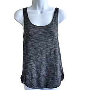 Lululemon Heathered‎ Black Tank top size 4
